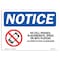 Signmission OSHA Notice, Sign, 3.5" Height, No Cell Phones Allowed In This Classroom Sign, 5" X 3.5", Landscape OS-NS-D-35-L-16030 - alternate 1